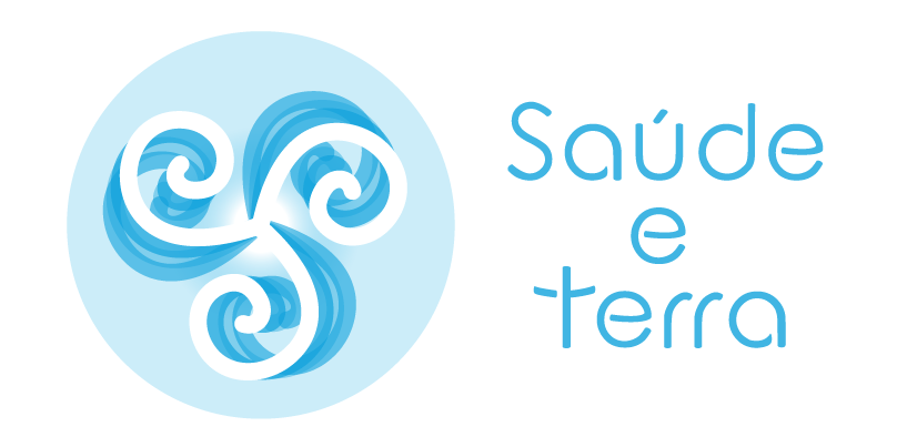 Logo y web Saúde e Terra